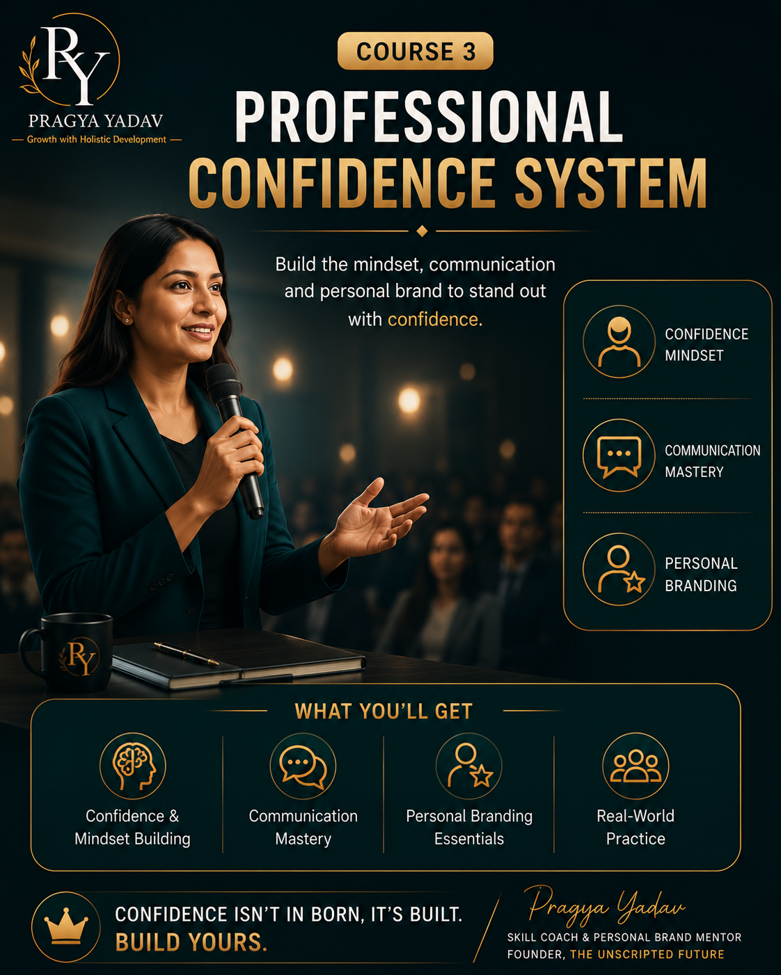 Professional Confidence System course mockup for Future Ready Circle