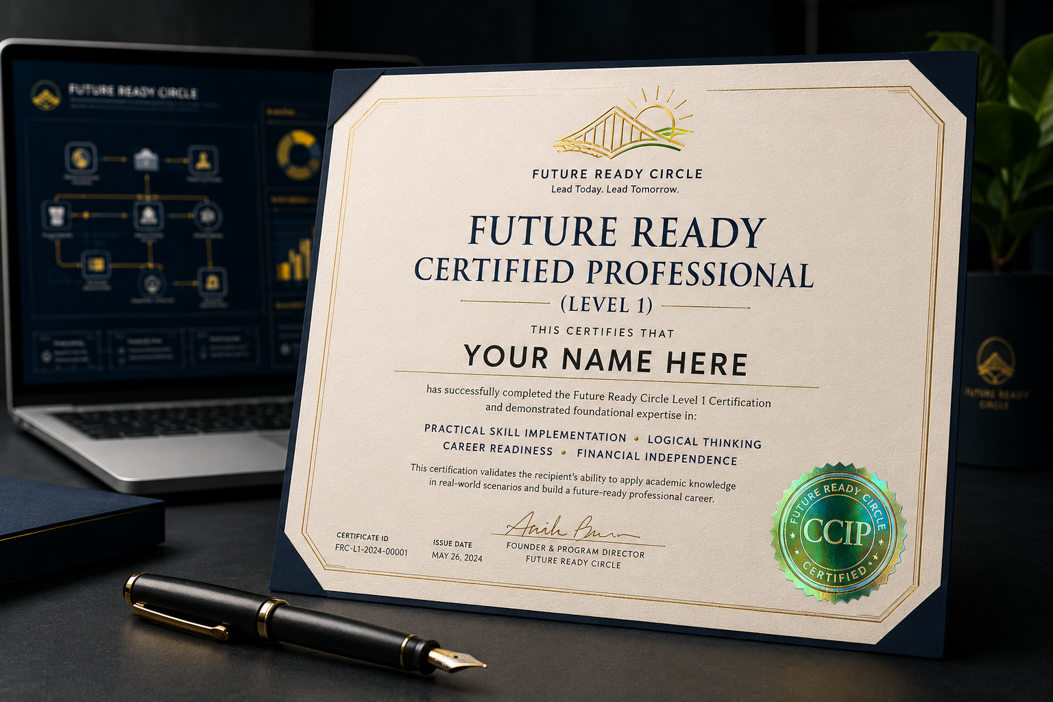 Future Ready Circle certification mockup